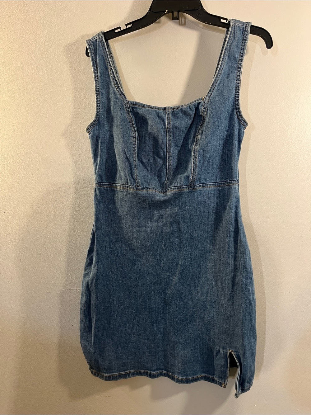Primark Denim Mini Dress in Blue